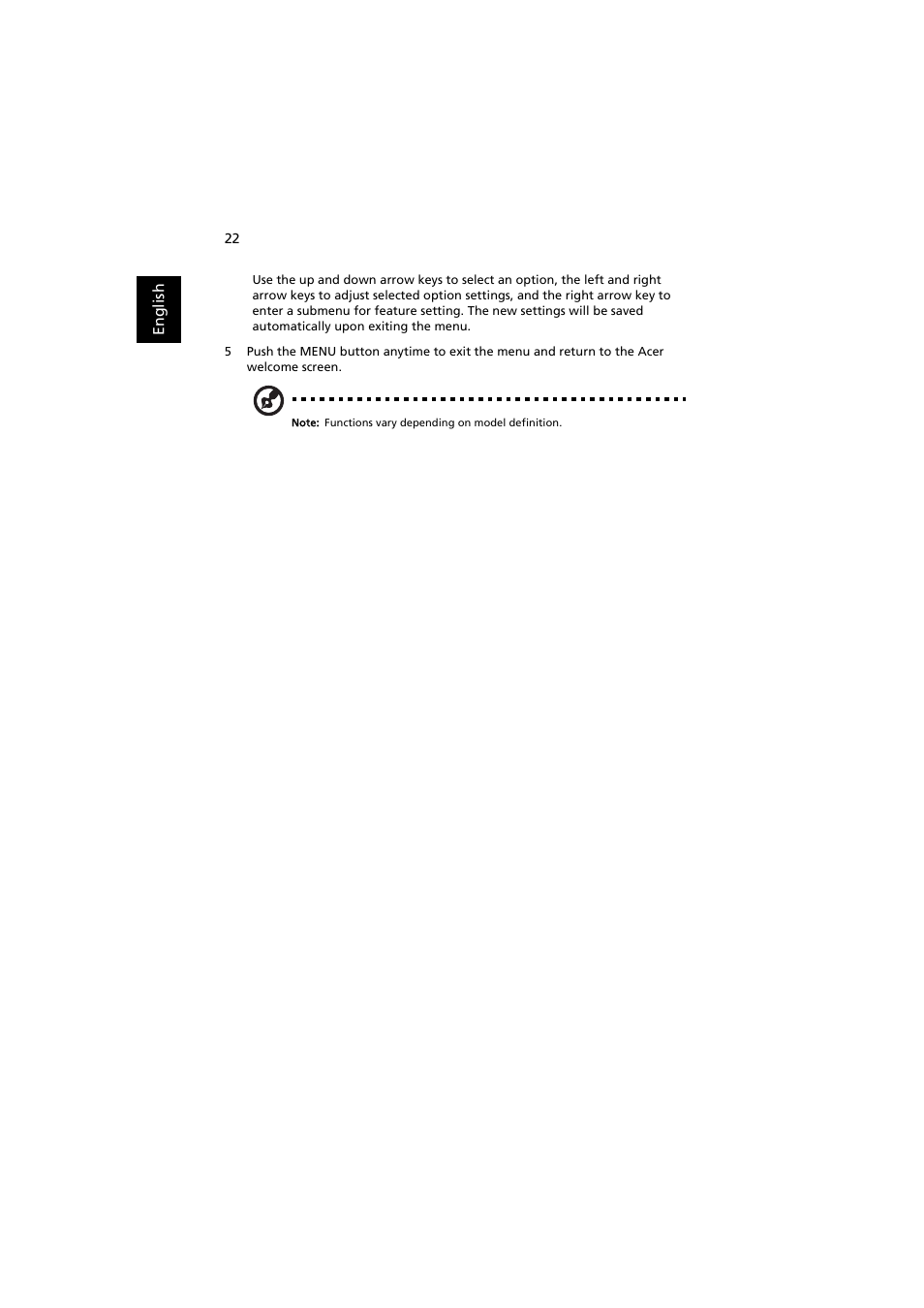 Acer X113H User Manual | Page 32 / 70