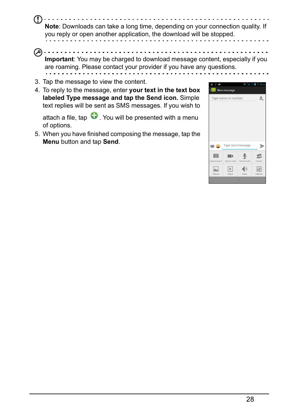 Acer V370 User Manual | Page 28 / 66