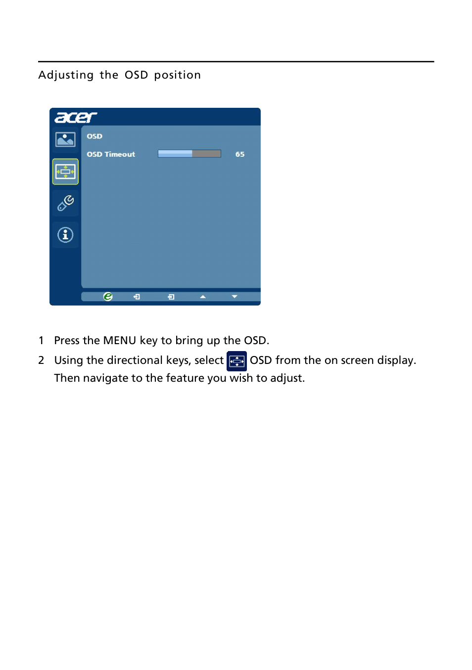 Acer B296CL User Manual | Page 25 / 28