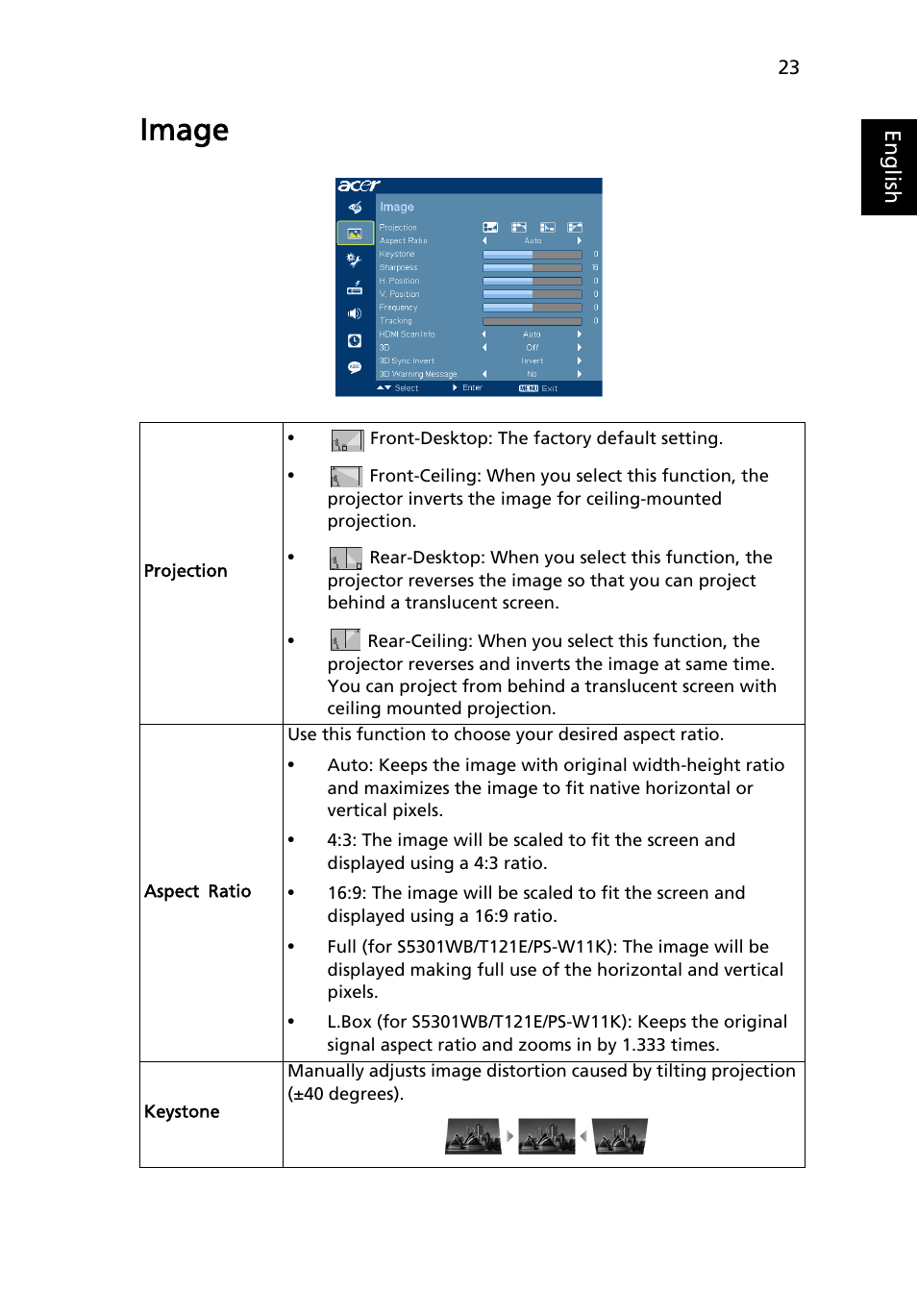 Image | Acer S5201 User Manual | Page 33 / 65