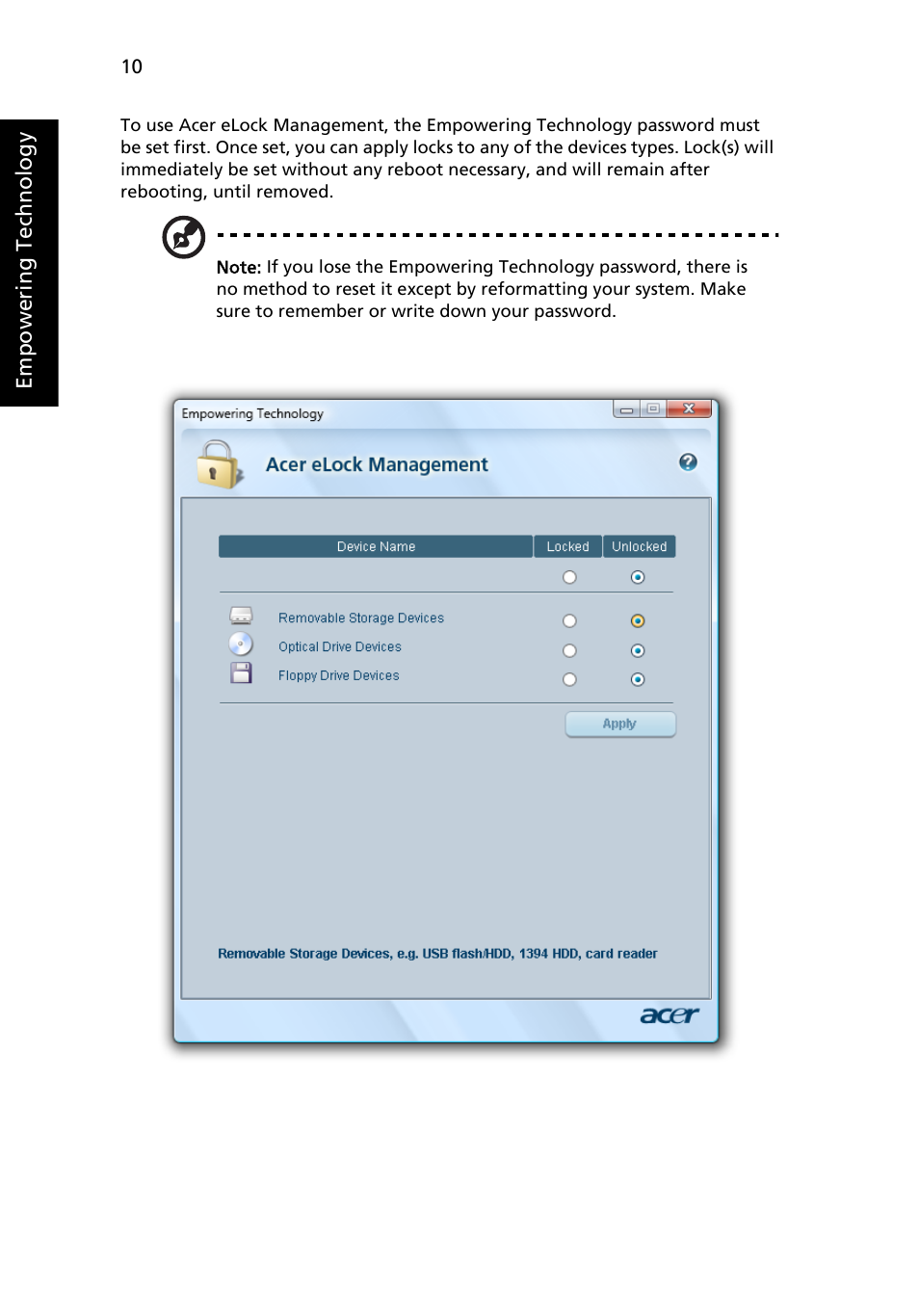 Acer Ferrari 1100 User Manual | Page 32 / 112