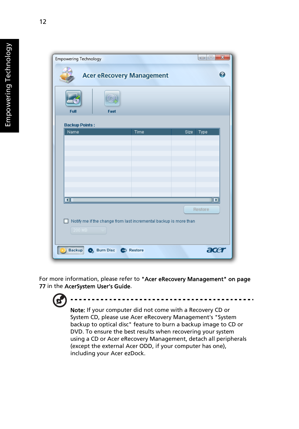 Acer Ferrari 1100 User Manual | Page 34 / 112