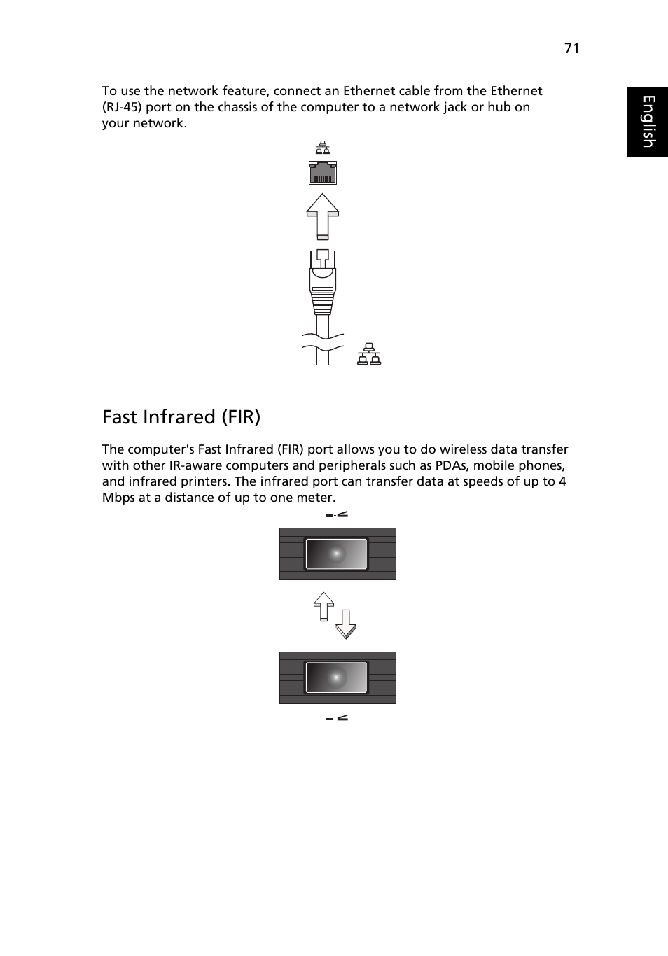 Fast infrared (fir) | Acer Ferrari 1100 User Manual | Page 91 / 112