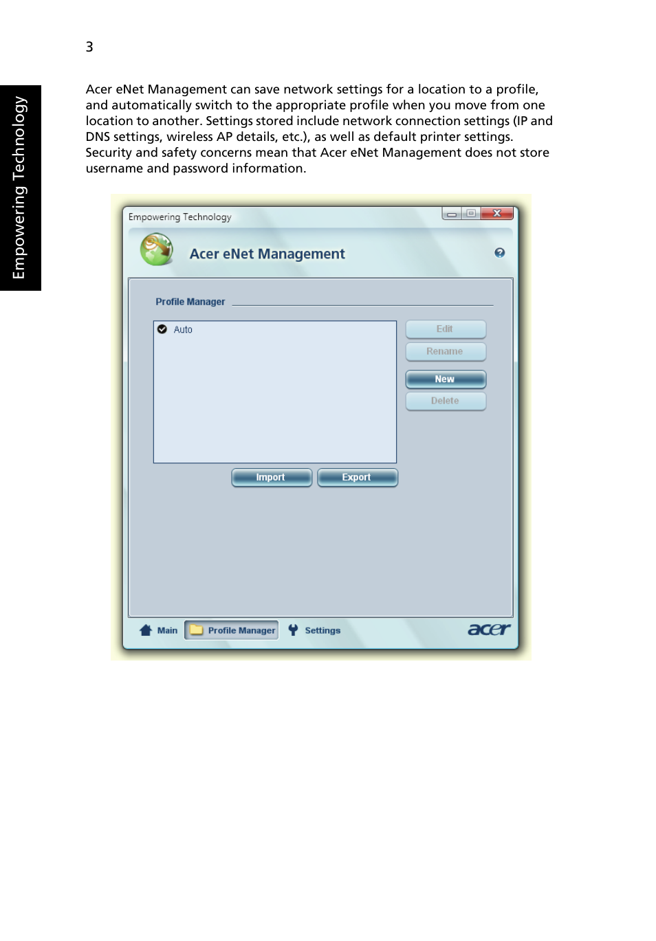 Acer TravelMate 5710 User Manual | Page 20 / 96