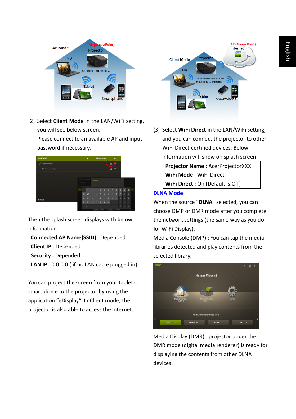 Acer P5307WB User Manual | Page 2 / 4