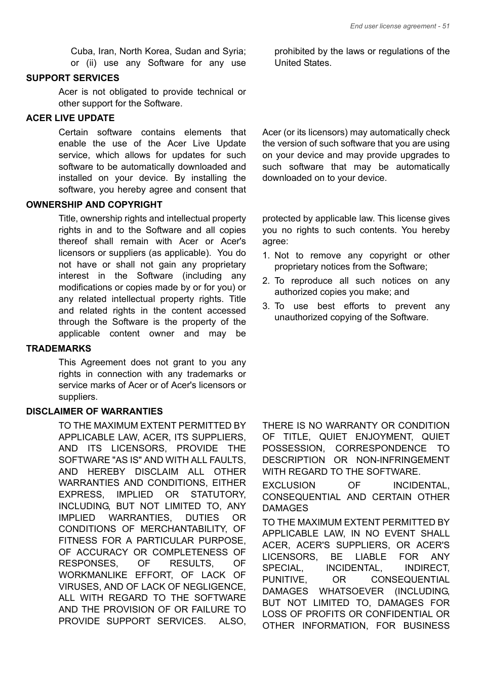 Acer B1-721 User Manual | Page 51 / 53