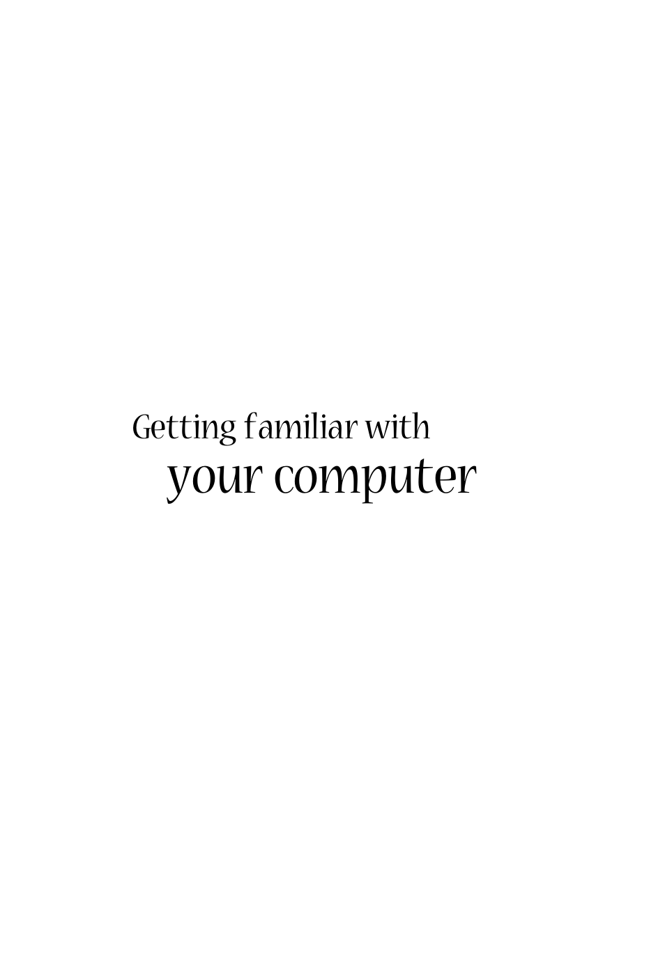 Getting familiar with your computer, Your computer | Acer Aspire 1710 User Manual | Page 11 / 106