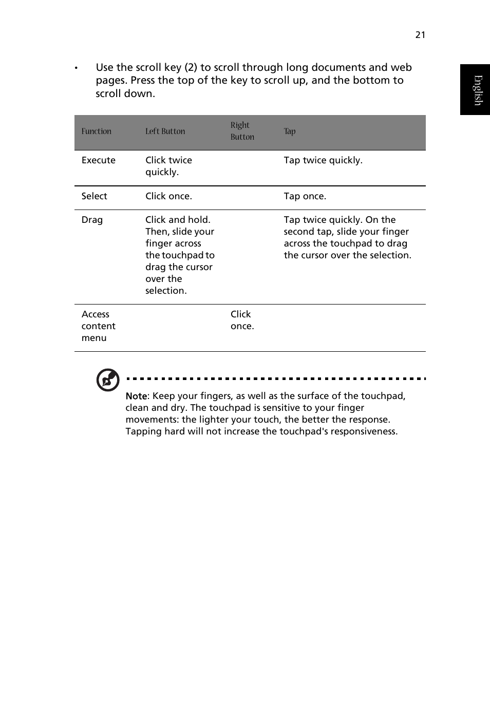 Acer Aspire 1710 User Manual | Page 31 / 106