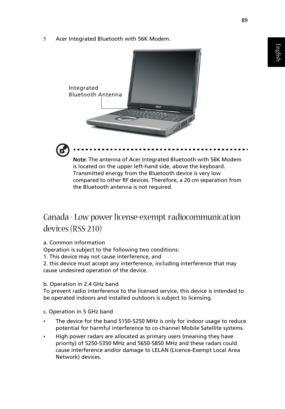 Acer Aspire 1710 User Manual | Page 99 / 106