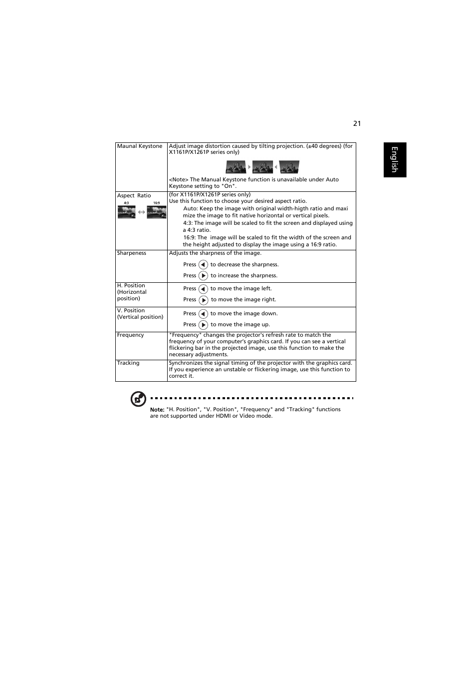 Acer X112 User Manual | Page 31 / 56