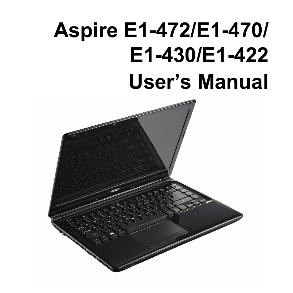 Acer Aspire E1-422G User Manual | 103 pages