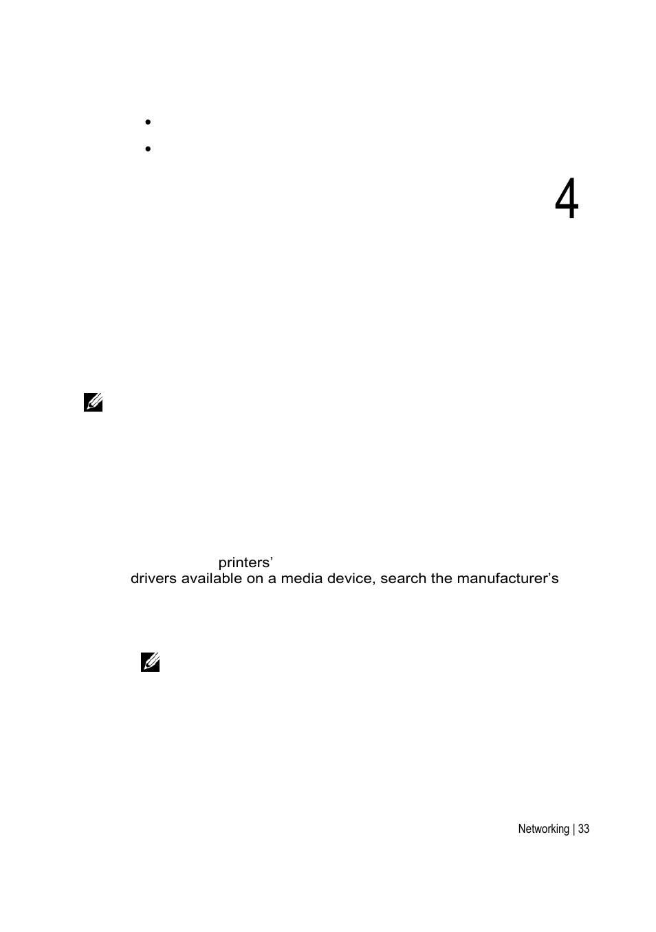 Installing or removing peripherals, Installing a printer | Acer Veriton N2620G User Manual | Page 33 / 68