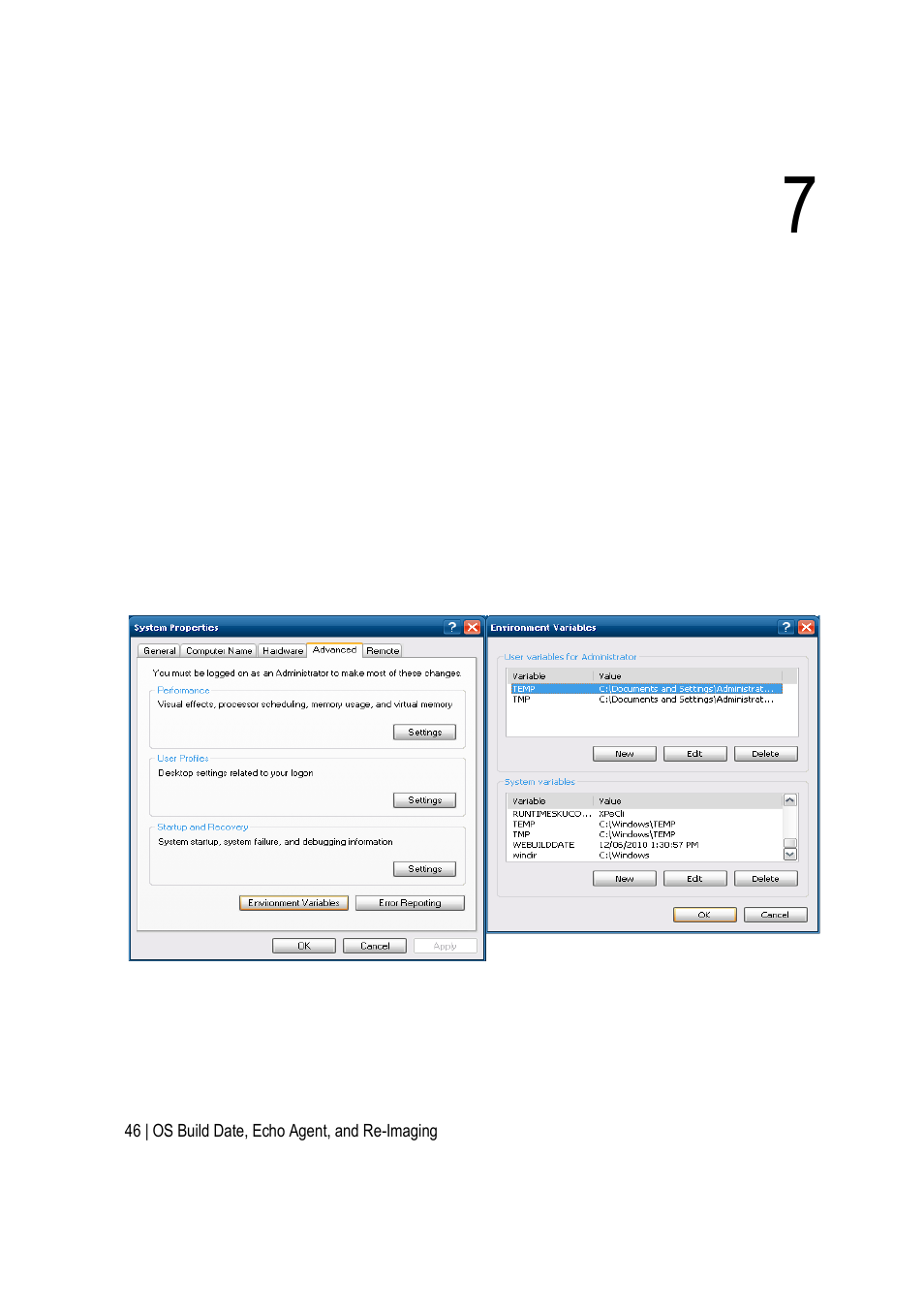 Os build date, echo agent, and re-imaging, Verifying os build date | Acer Veriton N2620G User Manual | Page 46 / 68