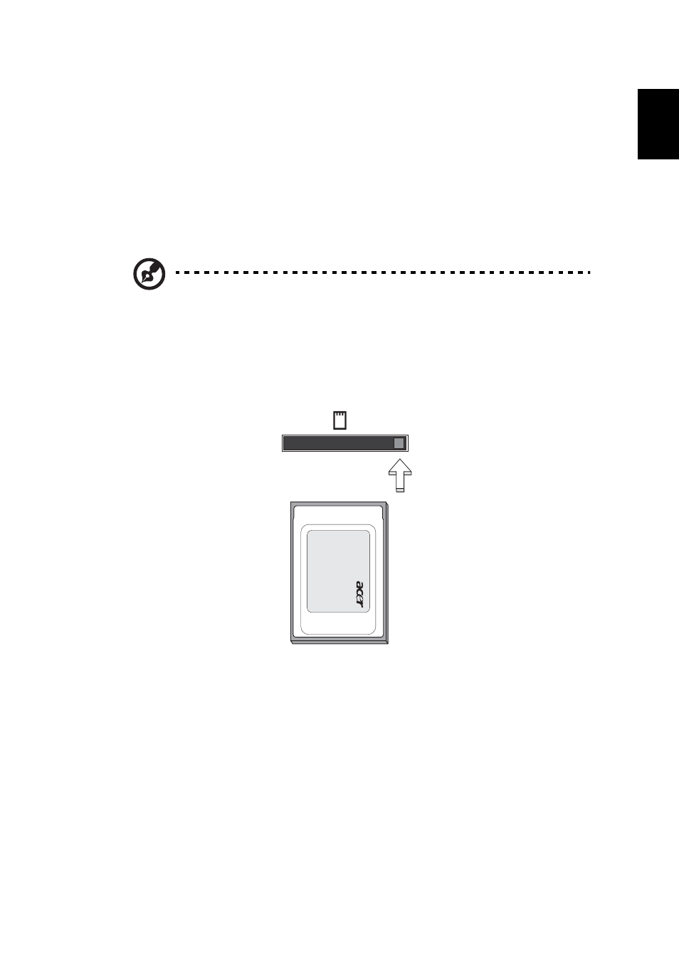 Pc card slot | Acer TravelMate 3300 User Manual | Page 53 / 75