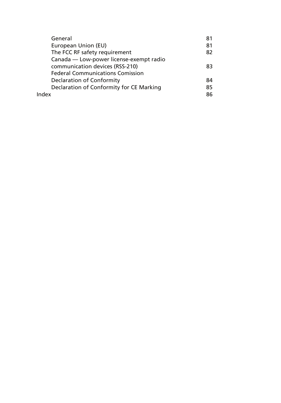 Acer Aspire 5510 User Manual | Page 10 / 96