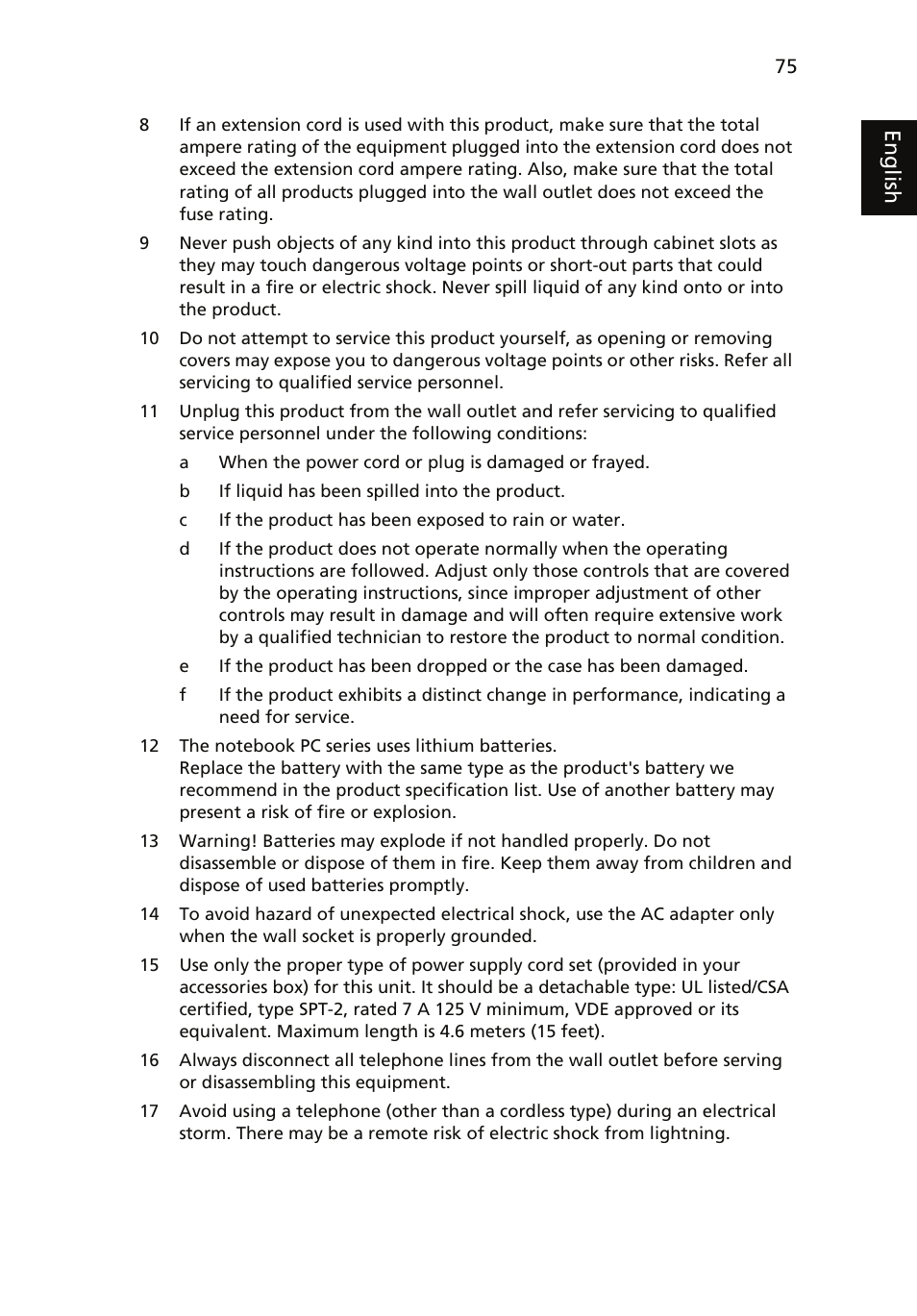 Acer Aspire 5510 User Manual | Page 88 / 96