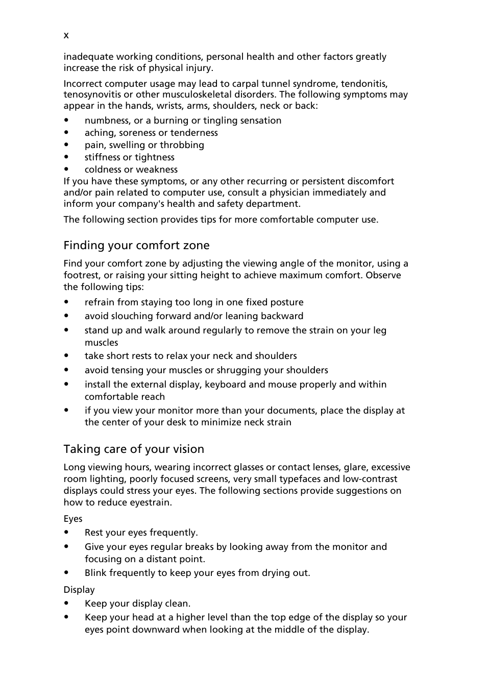 Acer AO751h User Manual | Page 10 / 52
