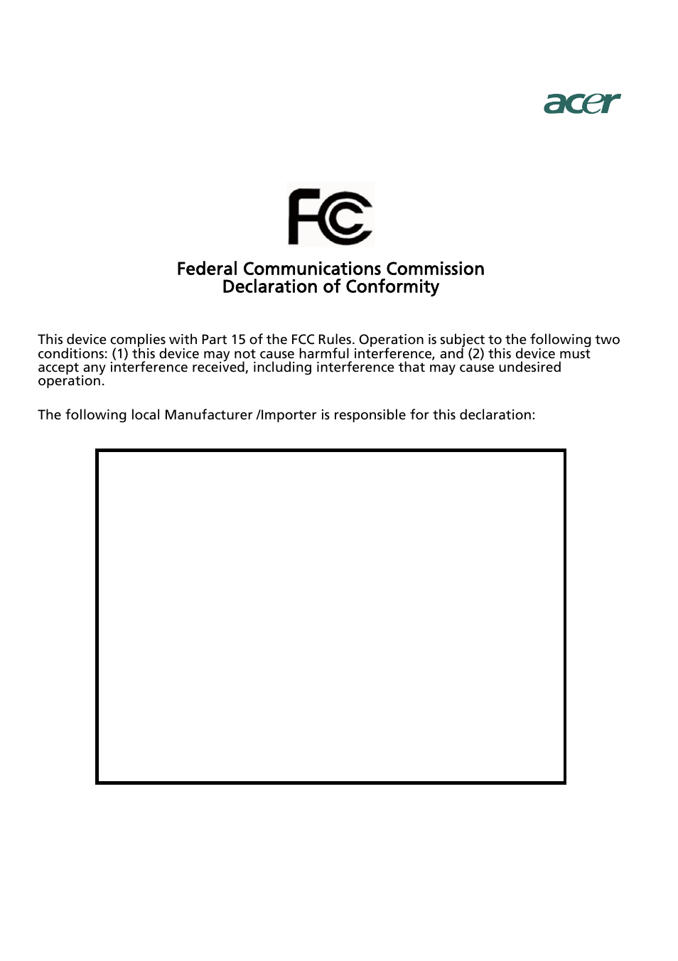 Acer S240HL User Manual | Page 27 / 27