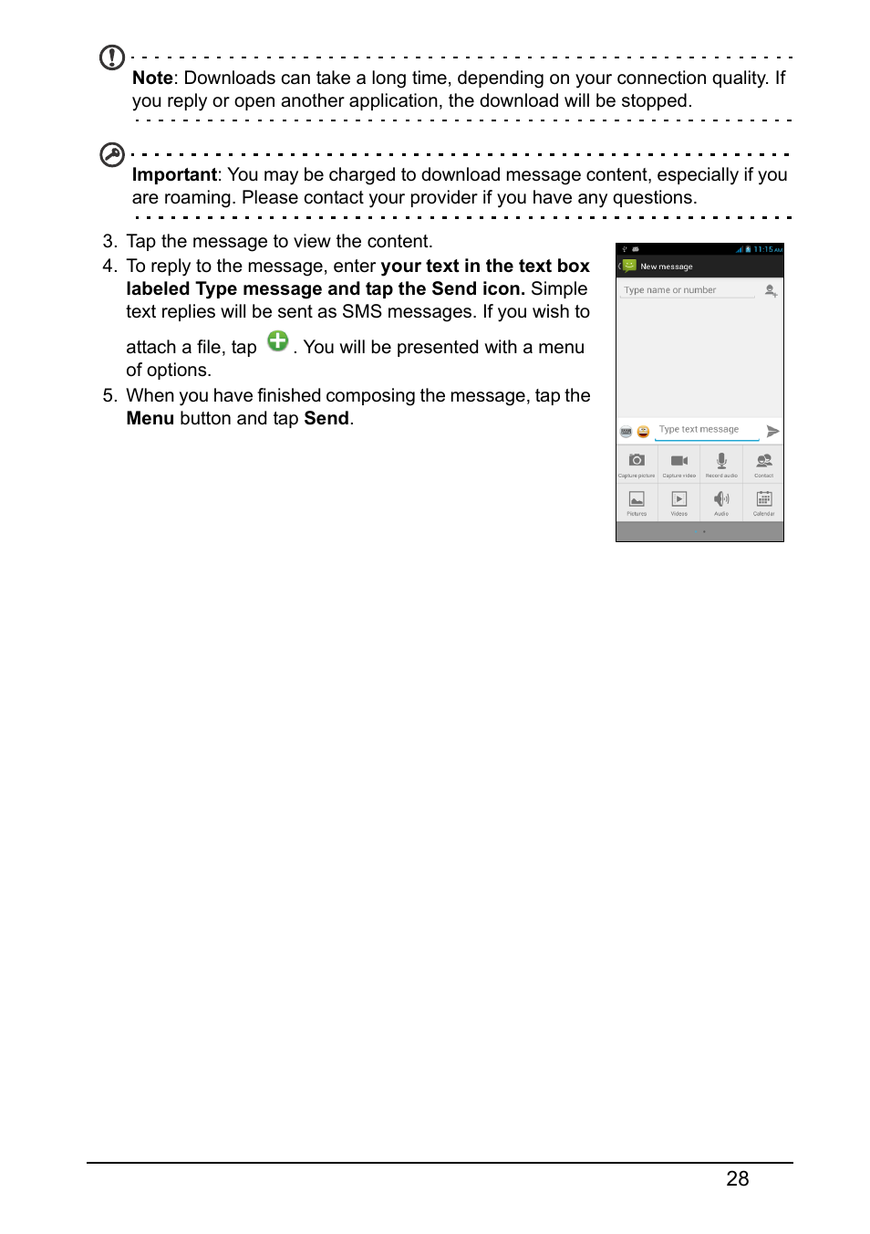 Acer V370 User Manual | Page 28 / 64