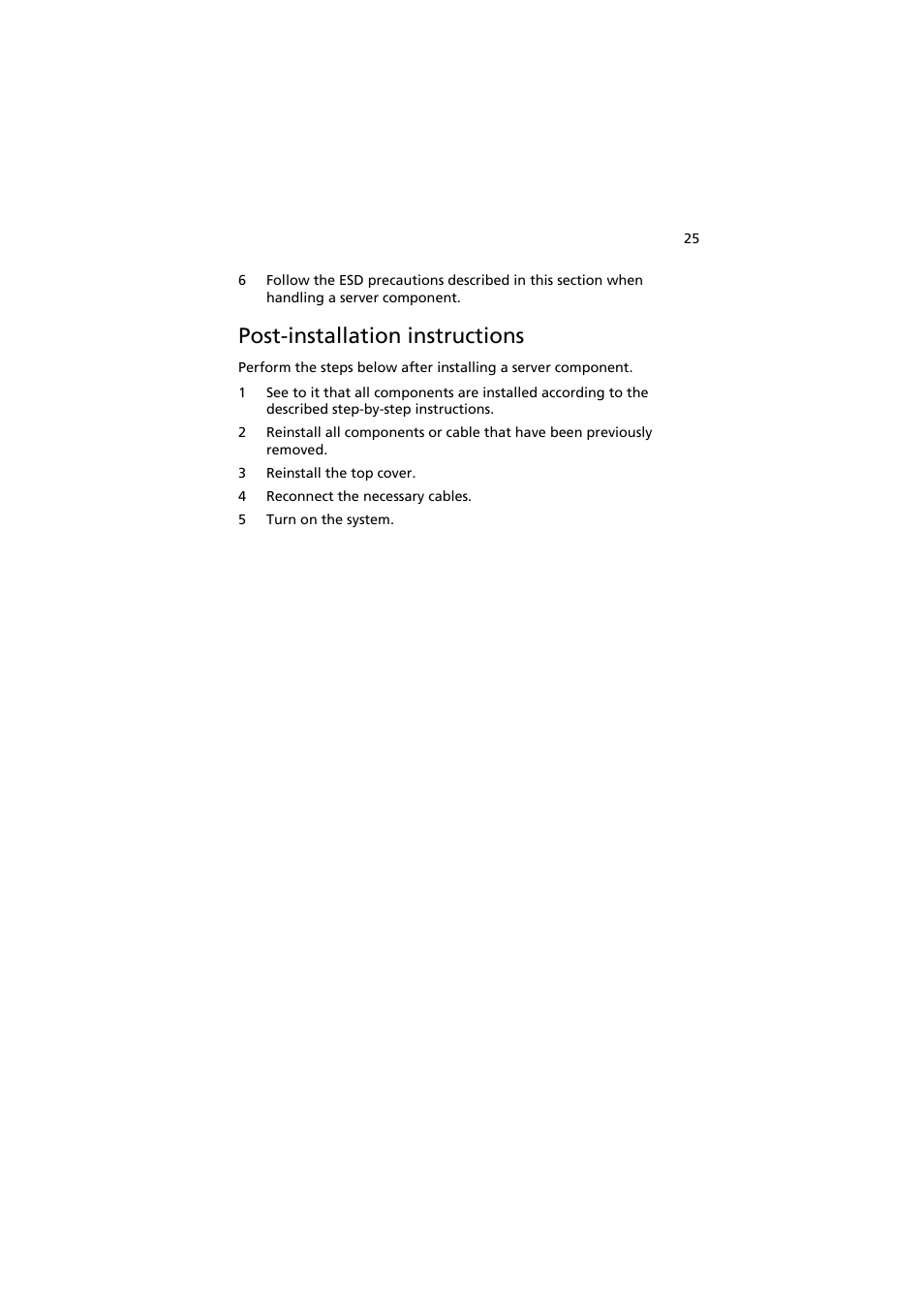 Post-installation instructions | Acer AW2000h-AW170h User Manual | Page 41 / 160