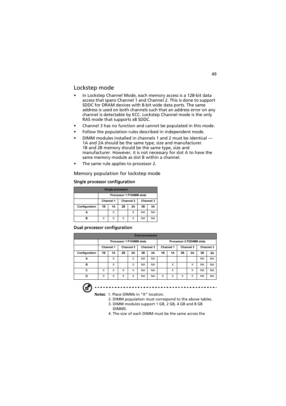 Lockstep mode | Acer AW2000h-AW170h User Manual | Page 65 / 160