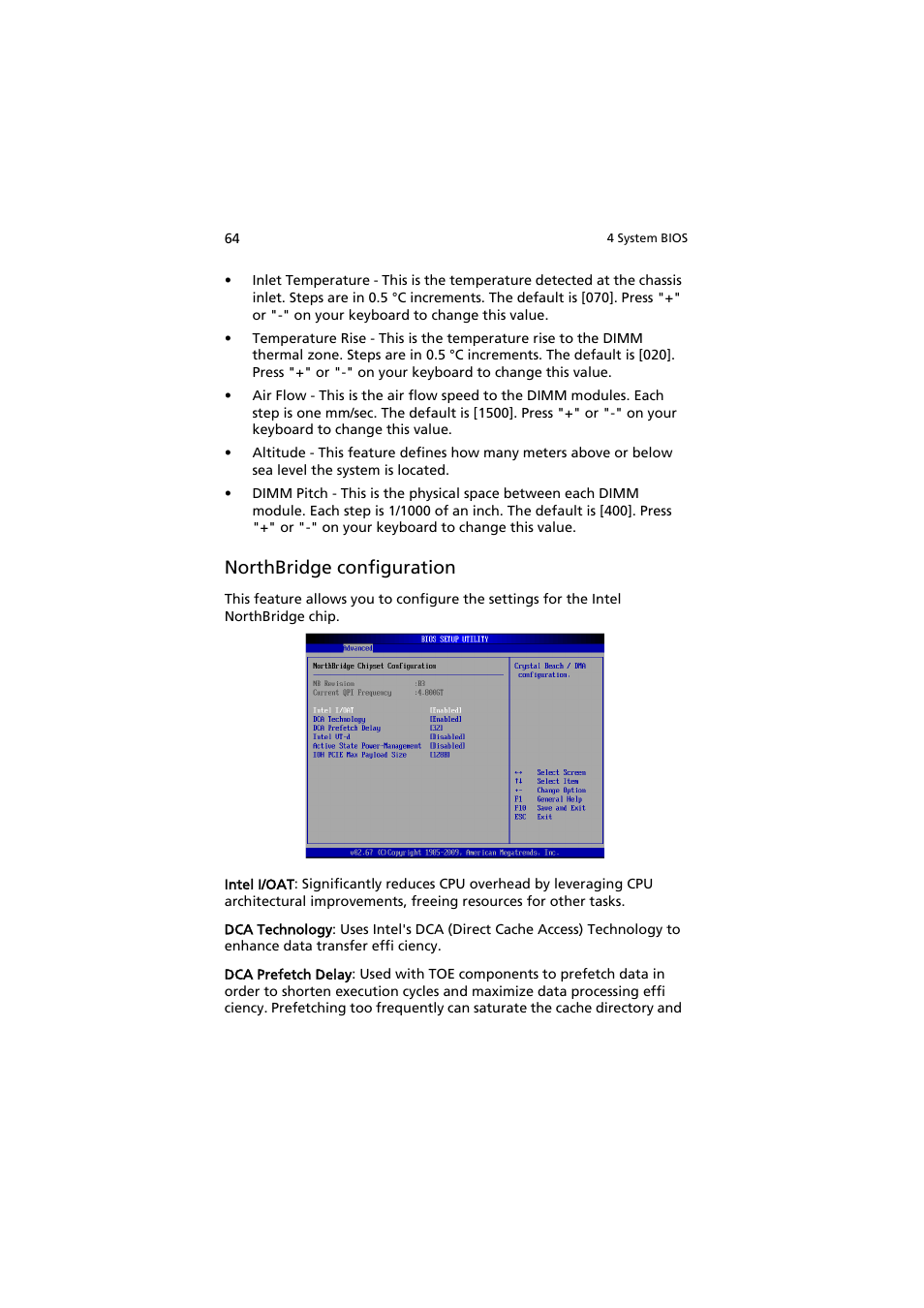 Northbridge configuration | Acer AW2000h-AW170h User Manual | Page 80 / 160