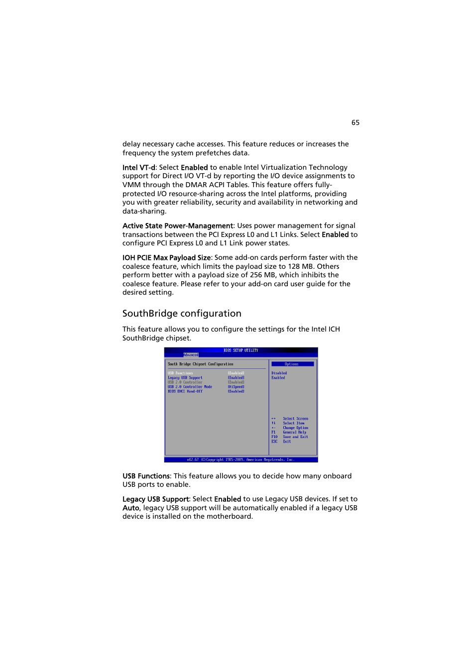 Southbridge configuration | Acer AW2000h-AW170h User Manual | Page 81 / 160