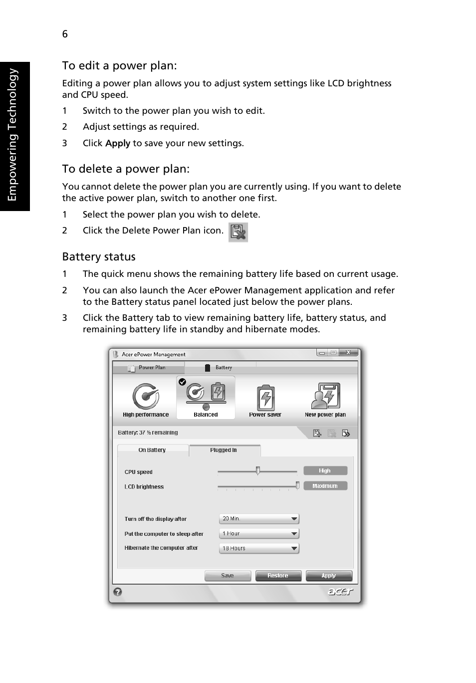 Acer Ferrari 3400 User Manual | Page 24 / 78