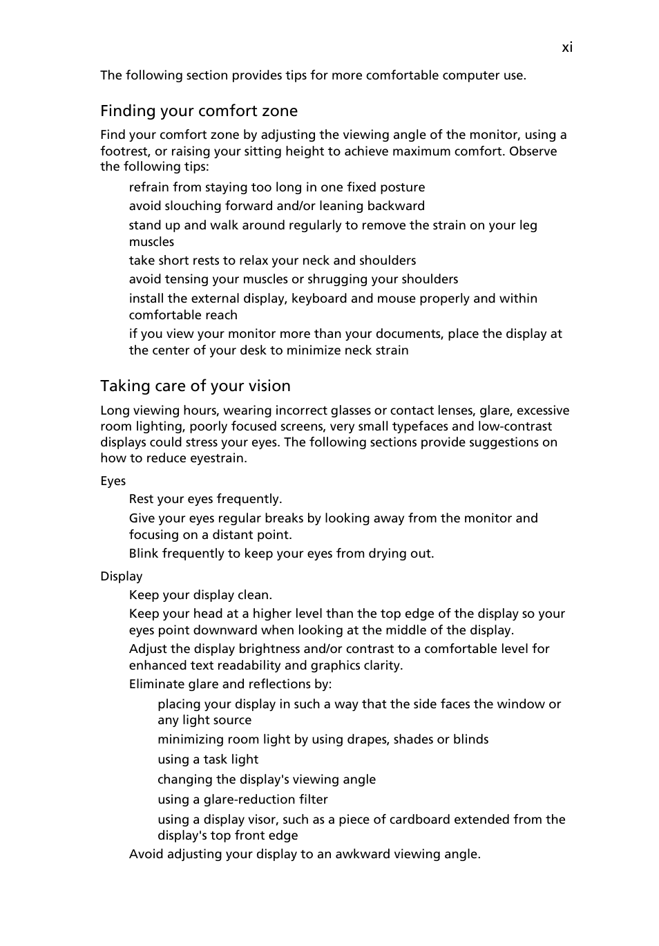 Acer Aspire 5930Z User Manual | Page 11 / 95