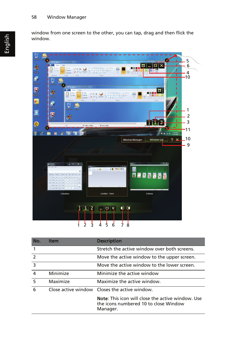 English | Acer ICONIA User Manual | Page 62 / 66