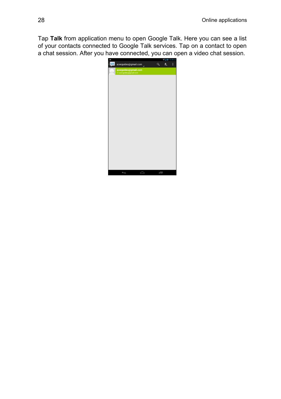 Acer B1-711 User Manual | Page 28 / 51