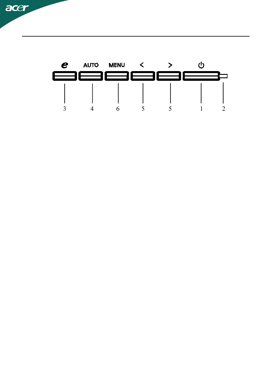 User controls | Acer B273HL User Manual | Page 16 / 24