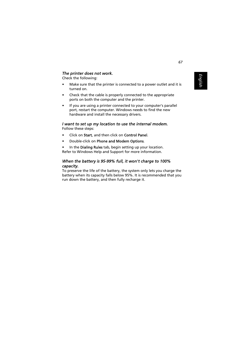 Acer Extensa 2900D User Manual | Page 77 / 98