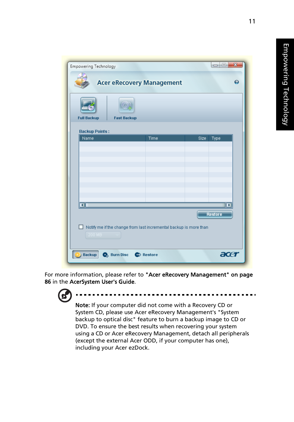 Acer Aspire 5570Z User Manual | Page 31 / 124