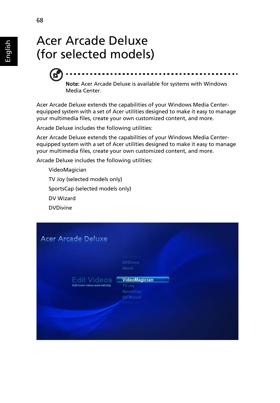 Acer arcade deluxe (for selected models) | Acer Aspire 5570Z User Manual | Page 88 / 124