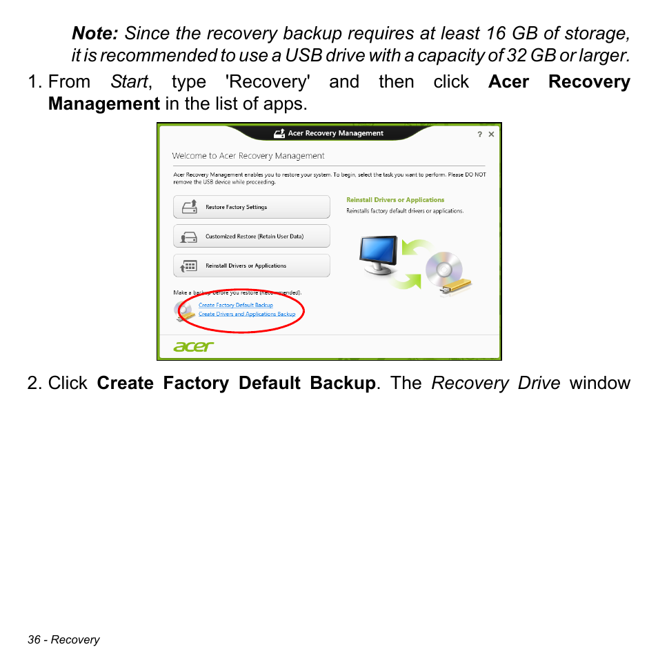 Acer Aspire R7-571G User Manual | Page 36 / 108