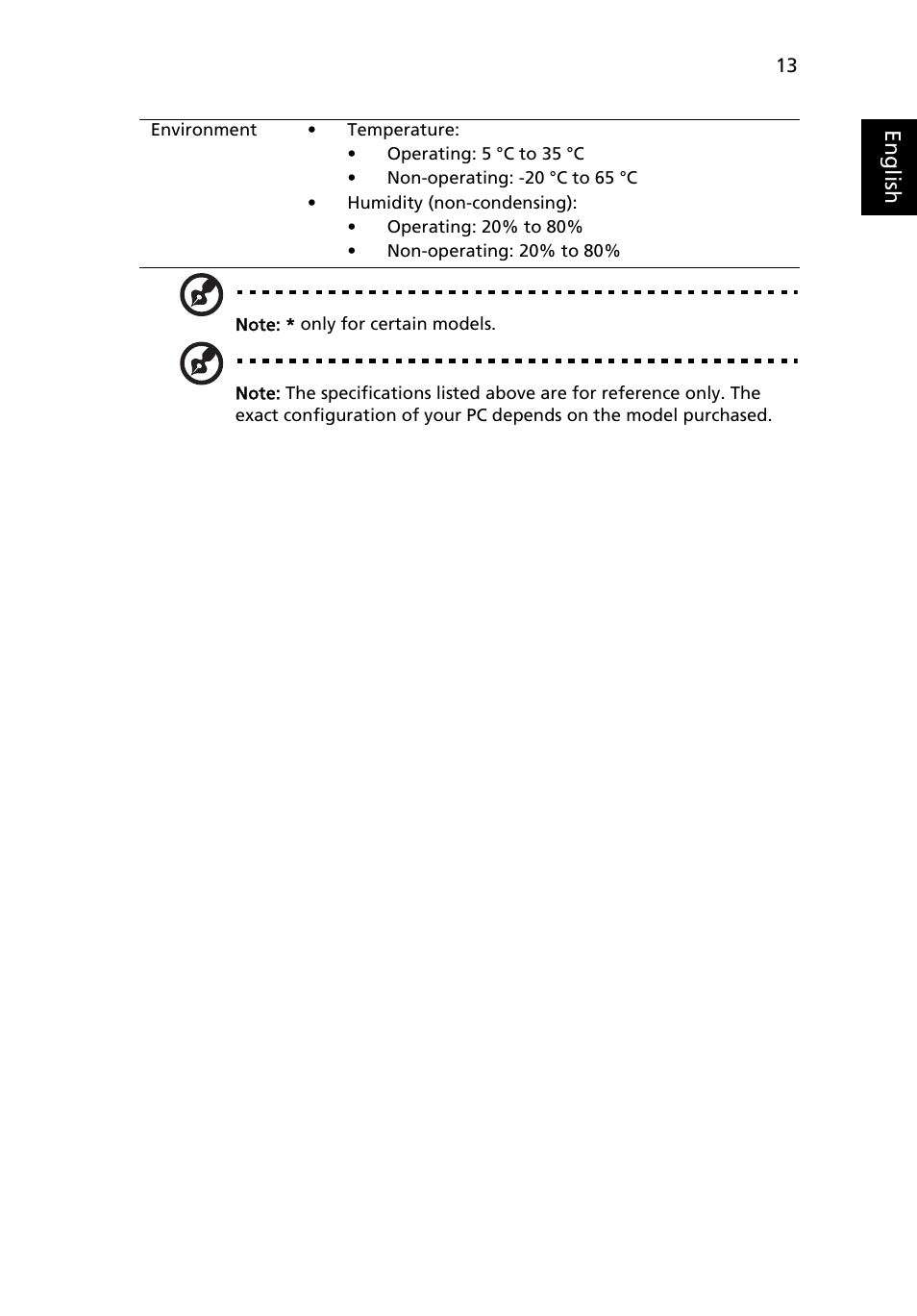 Acer TravelMate 6553 User Manual | Page 13 / 13