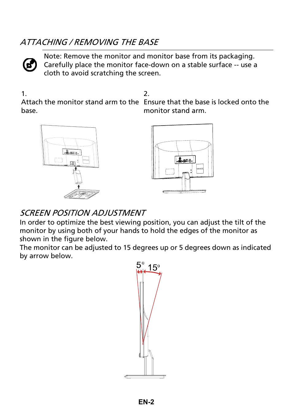 Acer H226HQL User Manual | Page 11 / 29