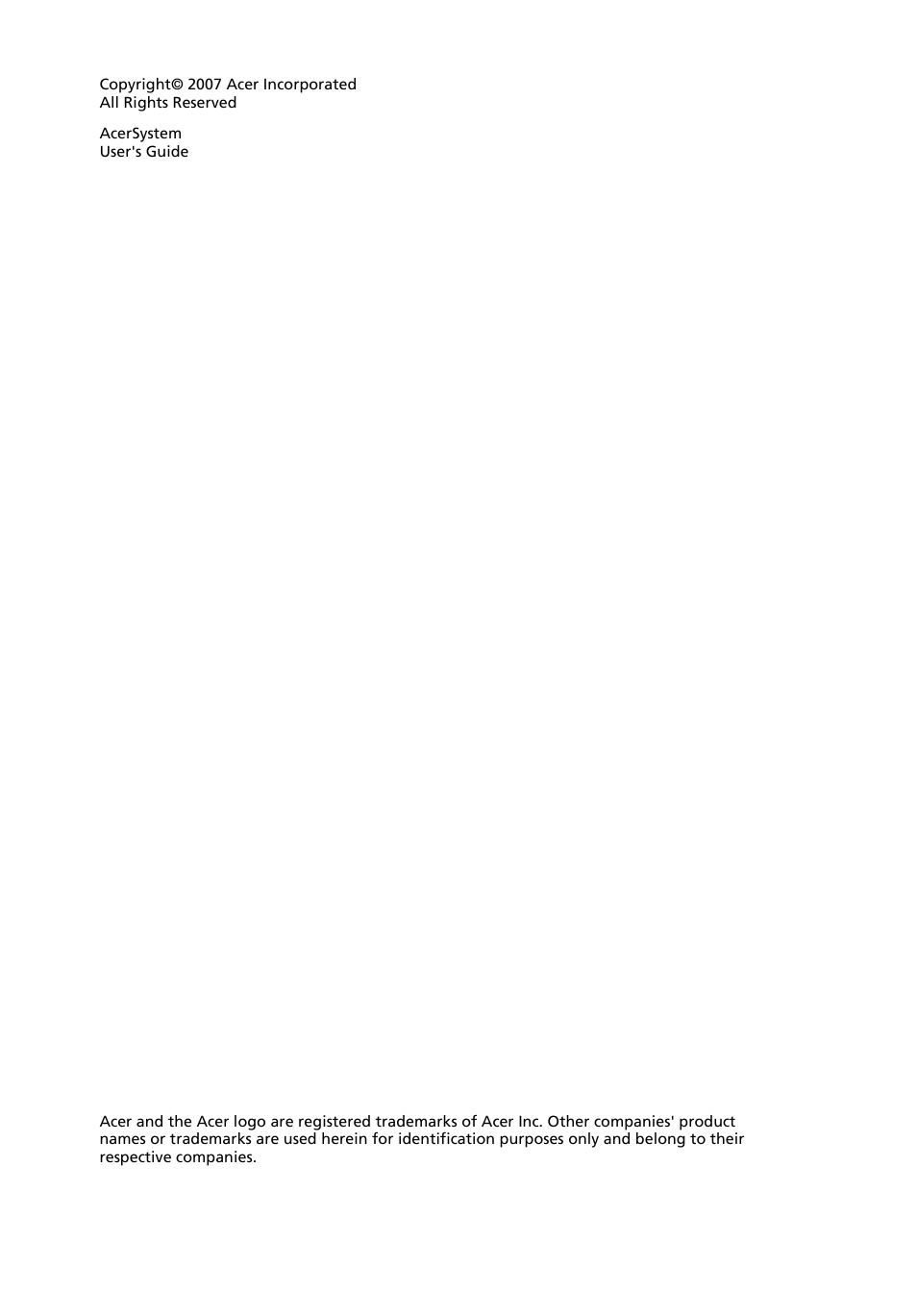 Acer Veriton M460 User Manual | Page 2 / 30