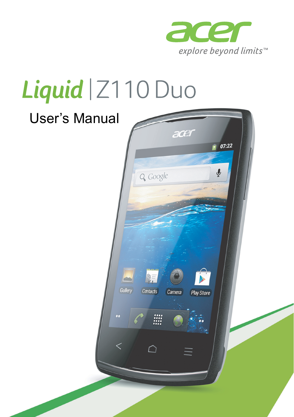 Acer Z110 User Manual | 56 pages