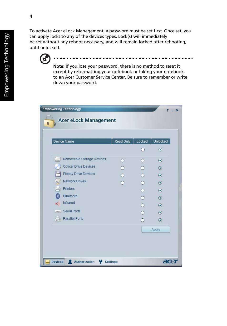 Acer TravelMate 7510 User Manual | Page 22 / 91