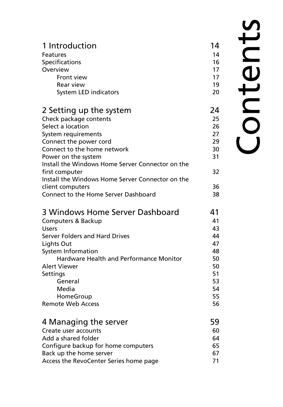 Acer RC111 User Manual | Page 12 / 103