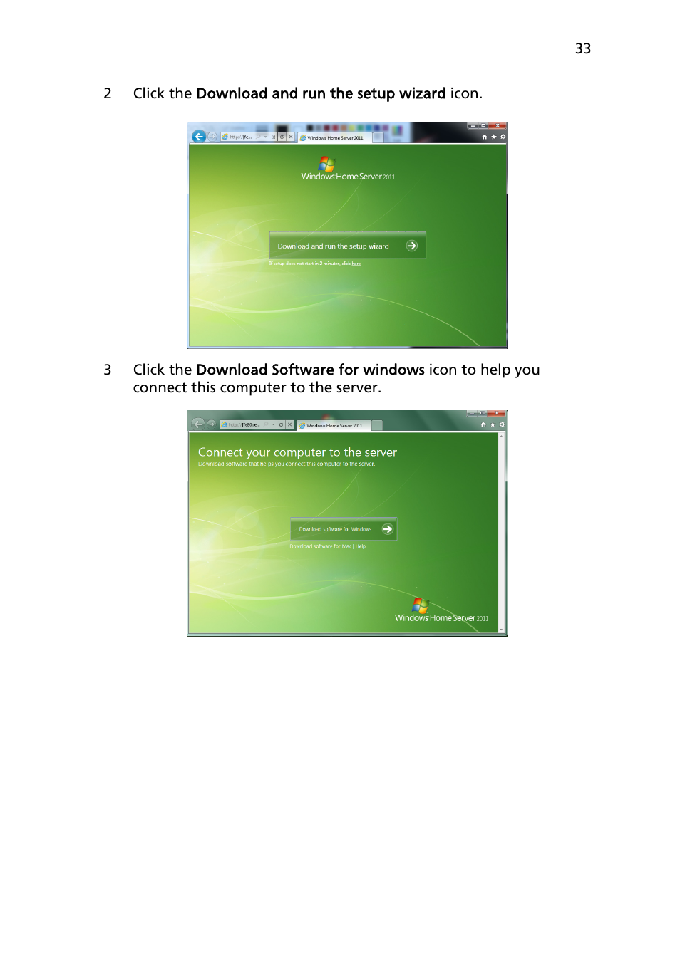 Acer RC111 User Manual | Page 33 / 103