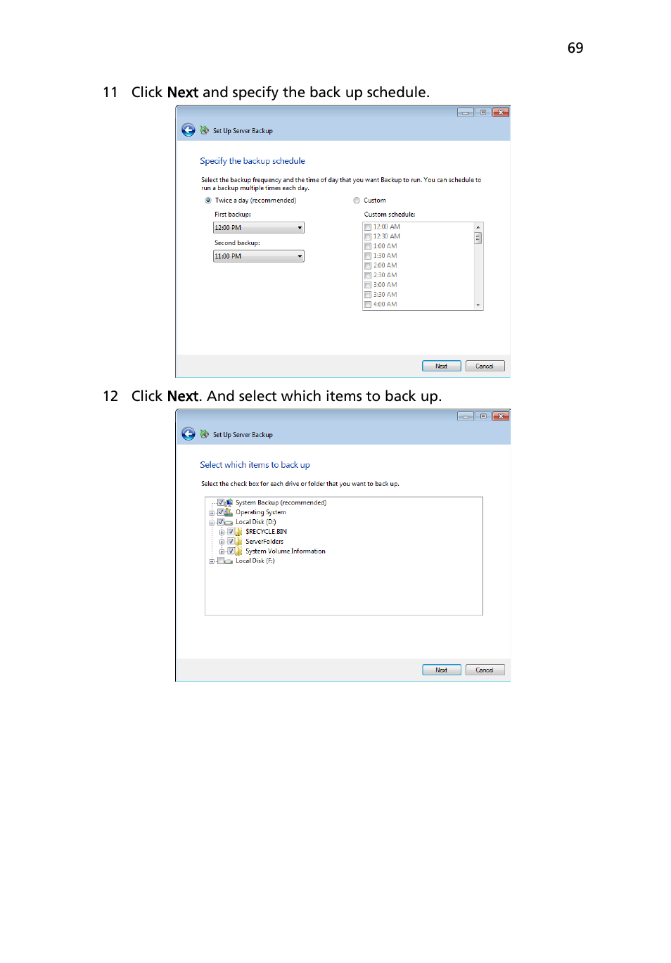 Acer RC111 User Manual | Page 69 / 103