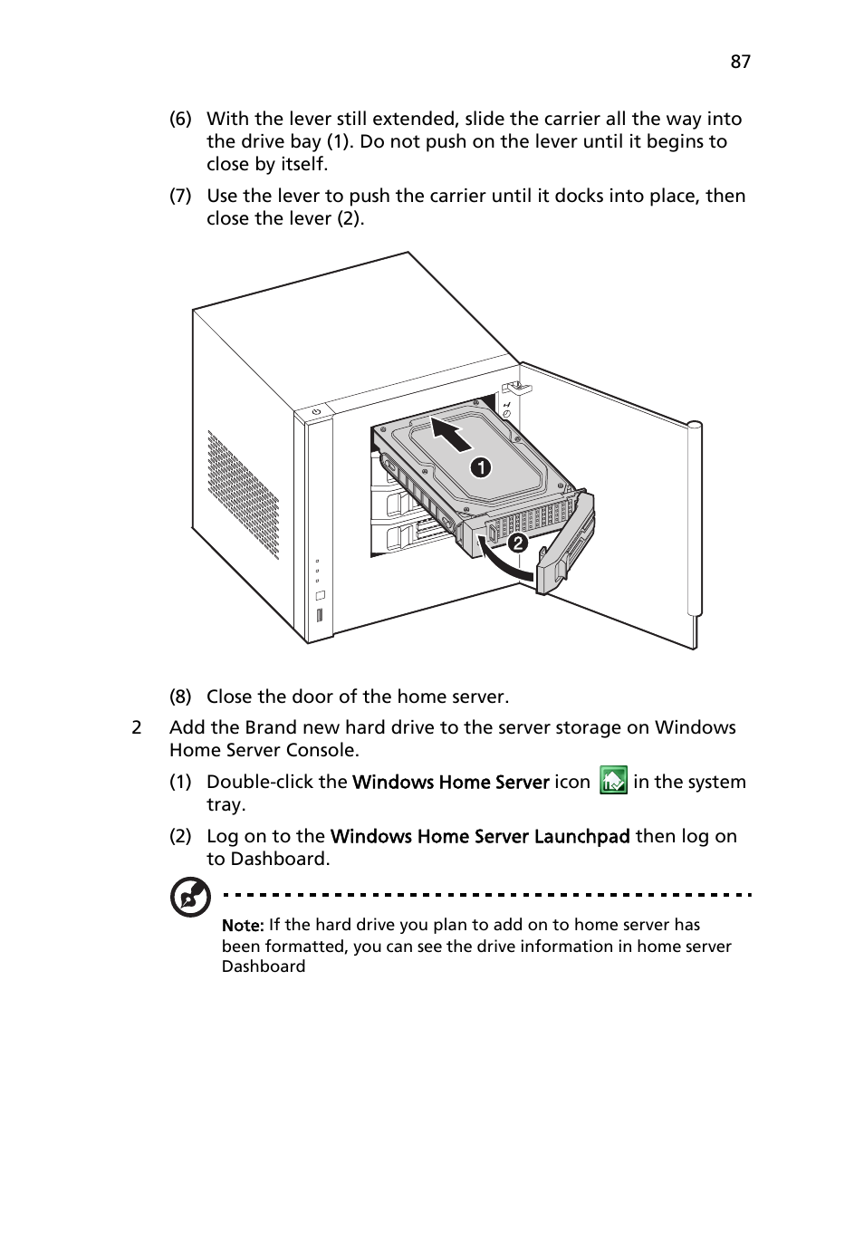 Acer RC111 User Manual | Page 87 / 103