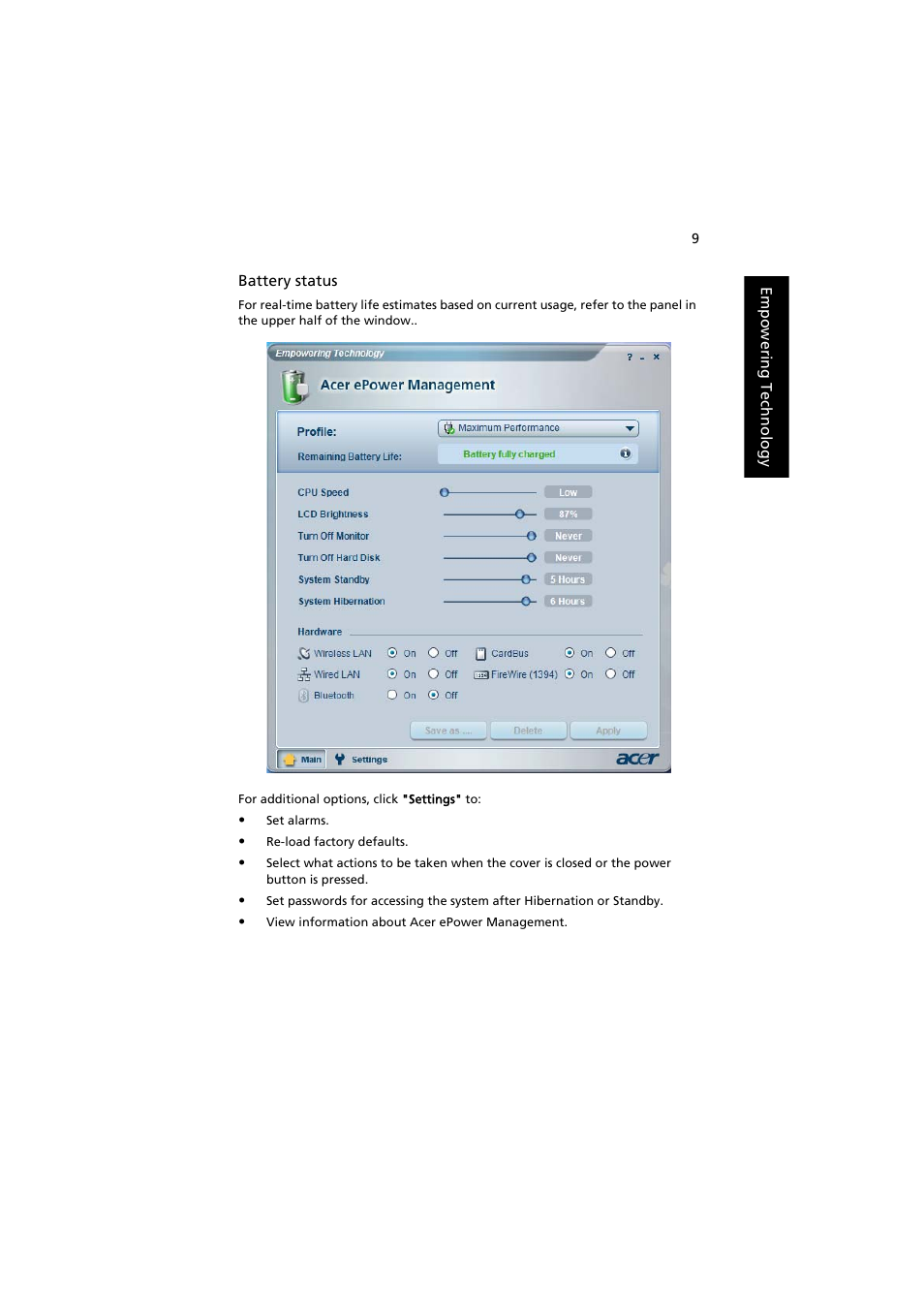 Acer Aspire 3660 User Manual | Page 23 / 101