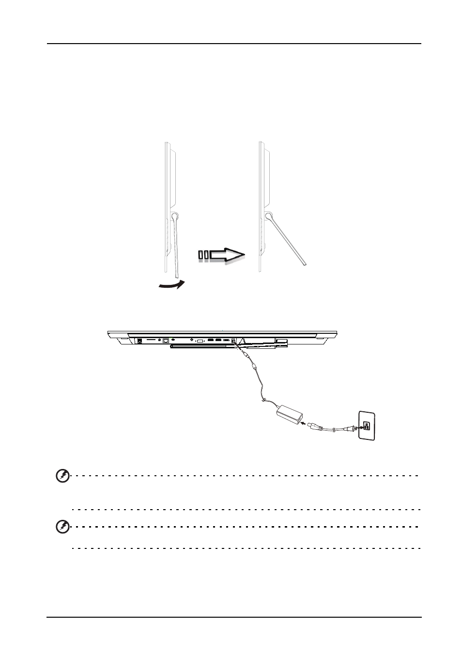 Setting up your ta272hul, Using your ta272hul | Acer TA272HUL User Manual | Page 11 / 33