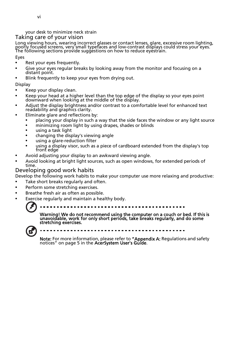 Acer Aspire L3600 User Manual | Page 6 / 17