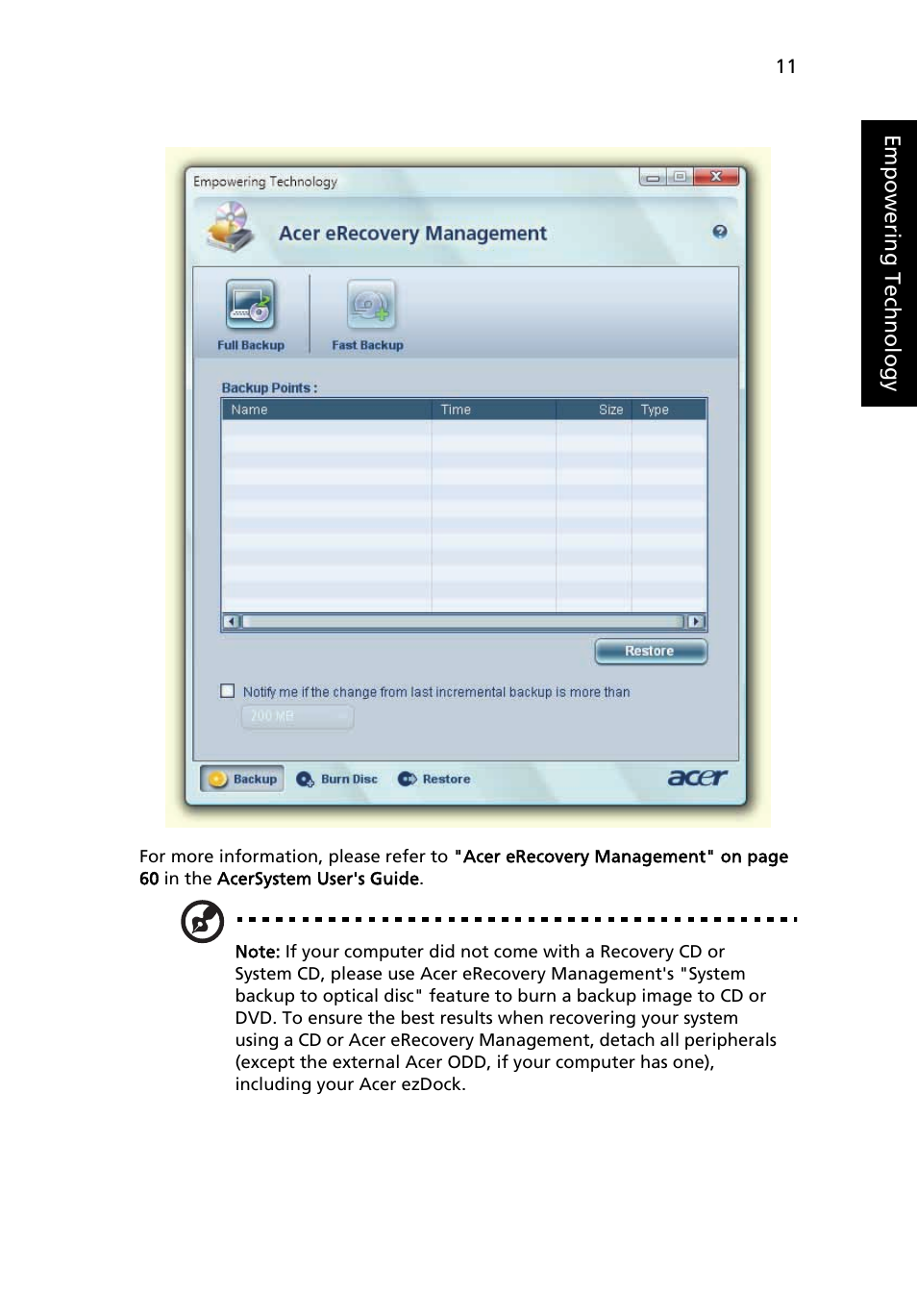 Acer TravelMate 6231 User Manual | Page 27 / 94