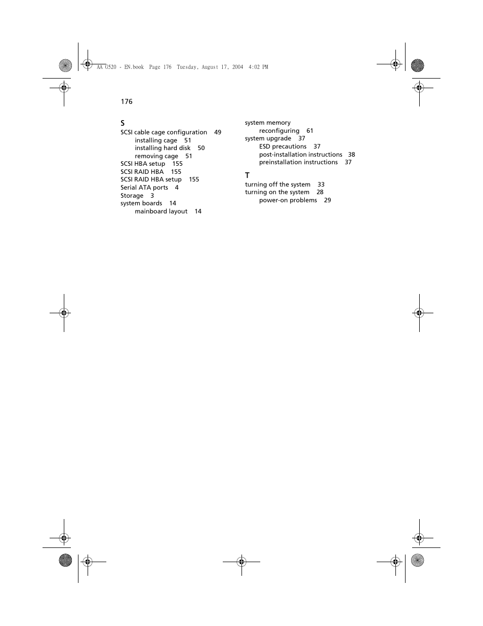 Acer Altos G520 User Manual | Page 186 / 186